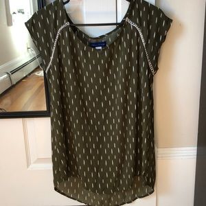 🛒Olive green short sleeve shirt